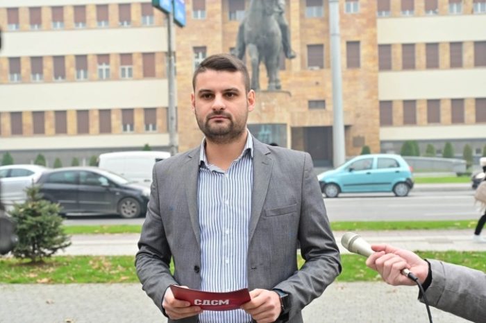 ДИМИТРИЈЕВИЌ: СДСМ нема да биде соучесник во националното предавство на Македонија, а власта знае што ќе и следува за предавството