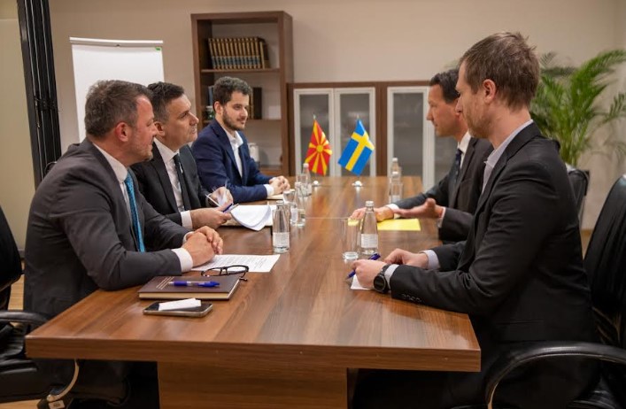 ХОЏА–СОЛСТРОМ: Шведска е клучен партнер во еколошките реформи во Македонија