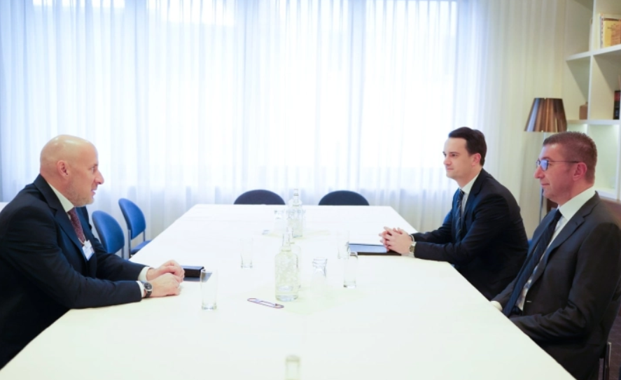 Мицкоски на средба со сопственикот на компанијата „Фор-ај-џи“ (4iG), ќе се инвестираат 100 милиони евра во развој на третиот мобилен оператор во Македонија