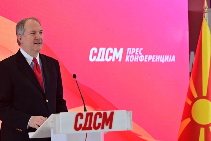 ЖЕРНОВСКИ УДРИ СО ВИЗИ ПО ВЛАСТА: СДСМ јасно и гласно ќе се бори против загрозување на нашето стратешко партнерство со САД