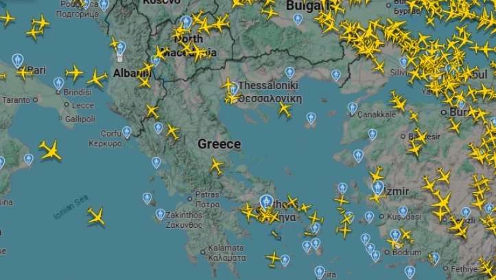 ПО ПРЕТПЛАДНЕВНИТЕ ПРОБЛЕМИ: Постепено се нормализира воздушниот сообраќај во Грција – се опслужуваат до 35 полетувања и слетувања