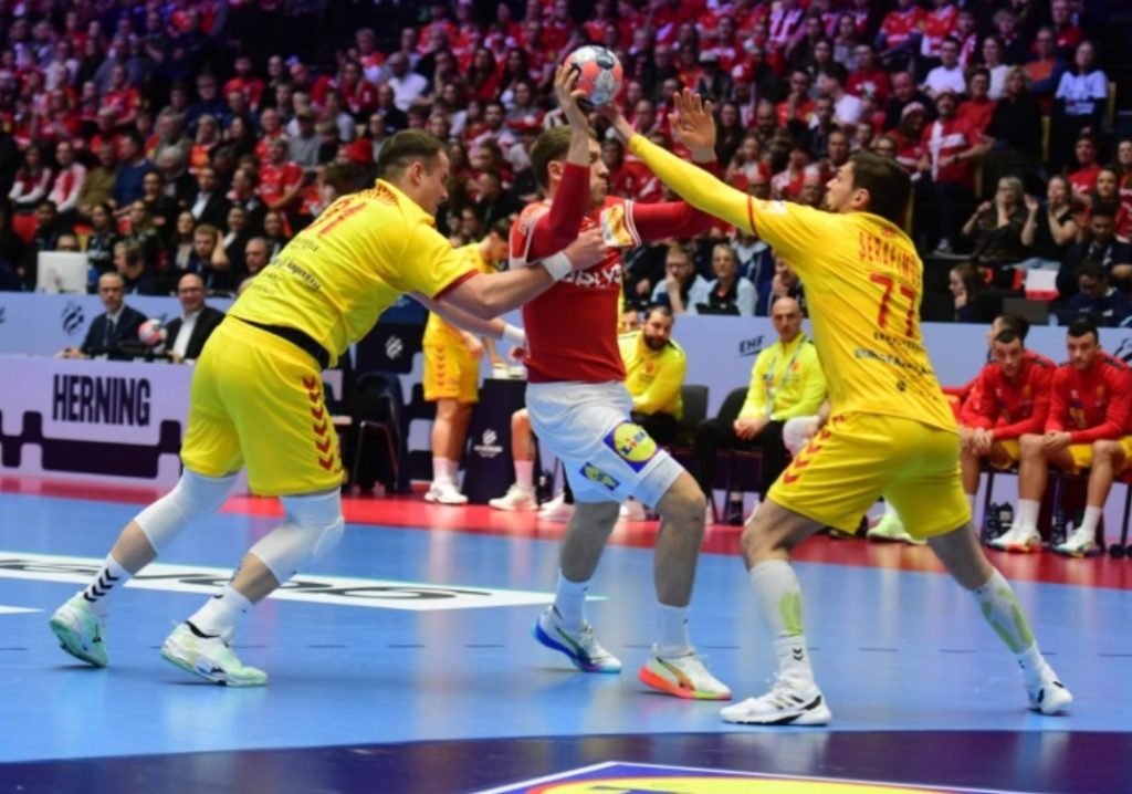 Македонија поразена со 12 голови разлика од Данска на стартот на ЕП во ракомет