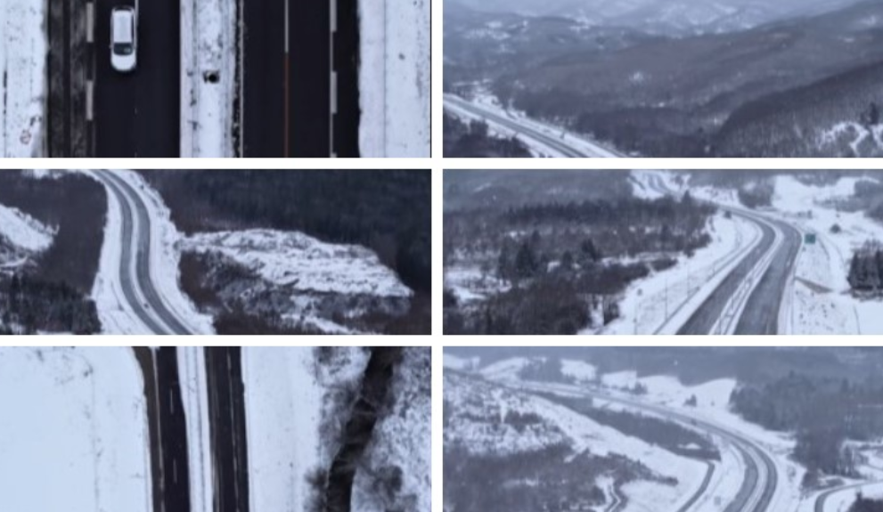 НИКОЛОСКИ ОБЈАВИ ВИДЕО: Сите државни патишта се проодни низ цела Македонија