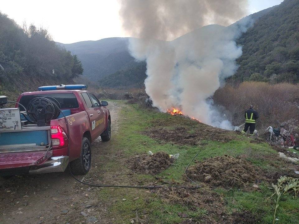 Пожарникарите од Струмица со три интервенции