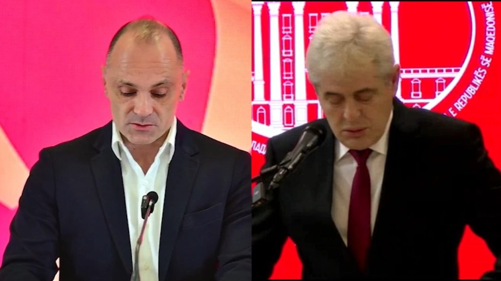 КОАЛИЦИЈА И ВО ОПОЗИЦИЈА: Пратениците Венко Филипче и Али Ахмети се здружија против безбедноста на граѓаните, вели Стојаноски