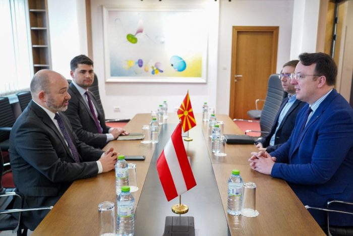 НИКОЛОСКИ СО ПАМЕР: Австрија е наш долгогодишен партнер, очекуваме трговската соработка да се зголемува