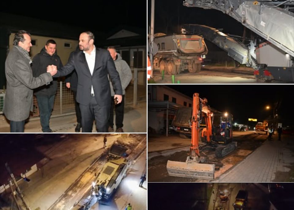 ЃОРЃИЕВСКИ: Се работи и ноќе, додека градот мирува, ние посветено работиме за Скопје, по три децении нов лик на улицата Перо Наков