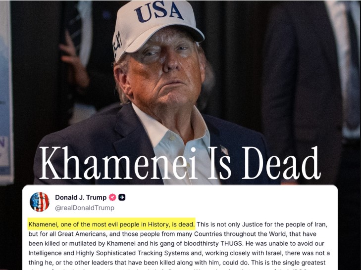ТРАМП: Хамнеи е мртов, беше еден од најзлобните луѓе во историјата