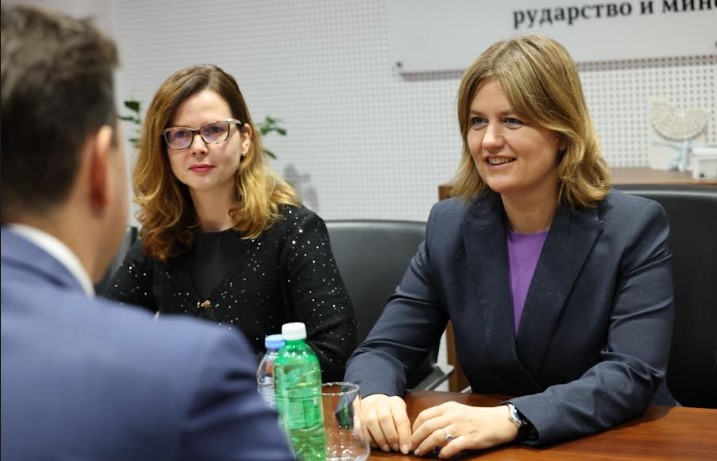 Божиновска оствари серија значајни средби со меѓународни партнери за унапредување на енергетиката и рударството