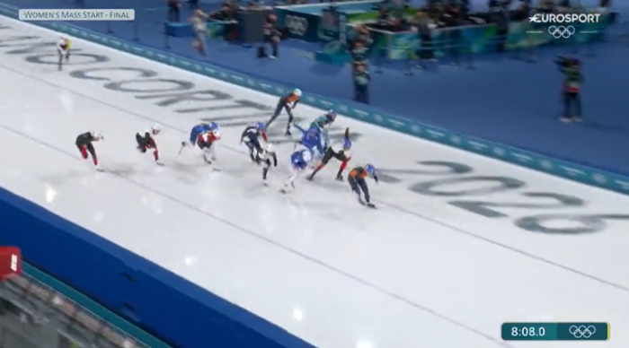 ЗОИ 2026: Злато за Груневуд во масовниот старт во брзо лизгање