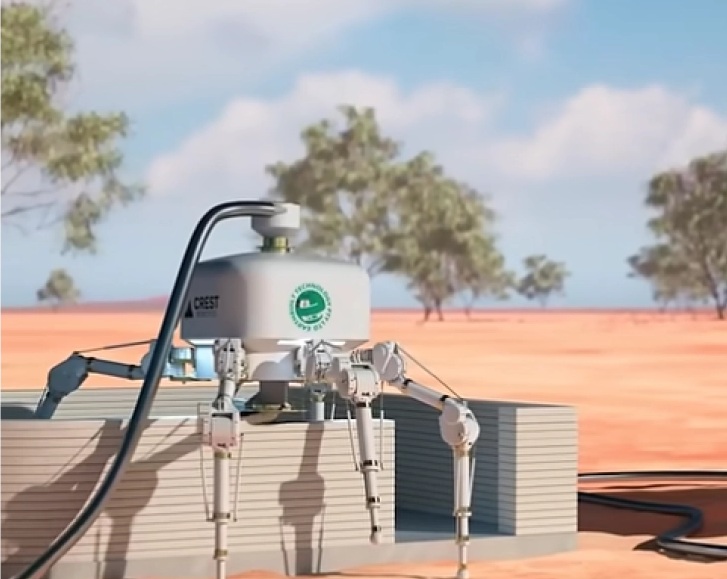 РОБОТОТ ШАРЛОК ИЗГРАДИ КУЌА ЗА 24 ЧАСА: Куќата има 200 метри квадратни, со три спални соби, а цената е неверојатно ниска