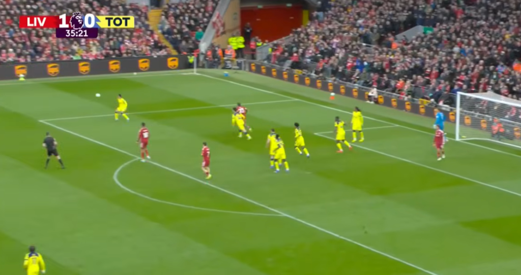 Ливерпул испушти победа над Тотенхем во 90. минута