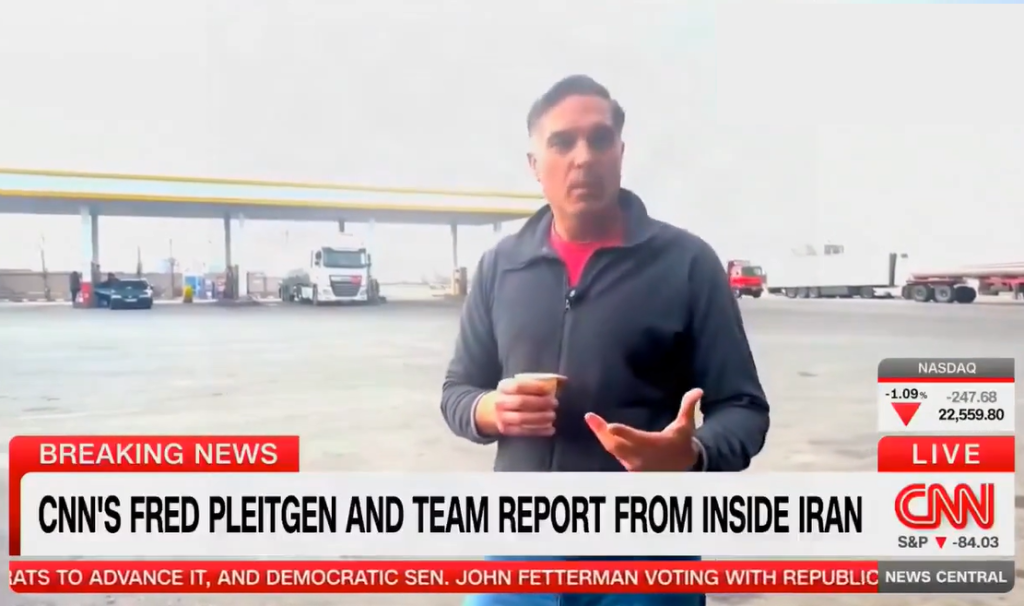 СИ-ЕН-ЕН ВО ИРАН: Се е мирно, продавниците се полни, на бензинските нема гужва, нема протести против власта