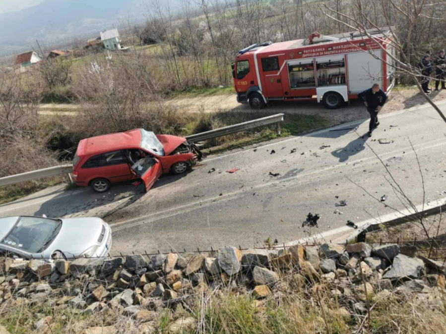 Сообраќајка на патот Кочани – Виница, неколку лица повредени