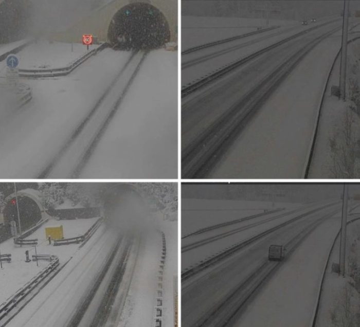 ЗИМАТА СЕ ВРАТИ НА БАЛКАНОТ: Снег и силни ветришта, црвен метеоаларм и предупредувачки итни СМС-пораки во Хрватска, БиХ и Србија