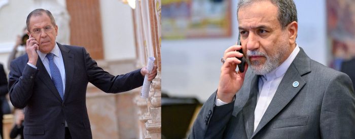 Лавров и Арагчи по телефон разговараа за ситуацијата на Блискиот Исток и безбедноста на пловидбата низ Ормуската Теснина