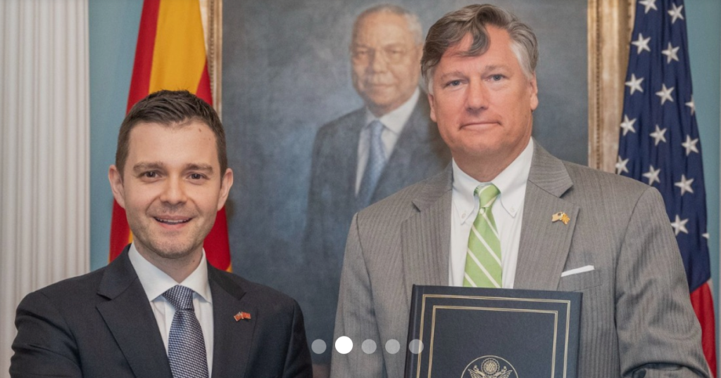 Објавена Заедничка изјава за Стратешкиот дијалог меѓу Северна Македонија и Соединетите Американски Држави