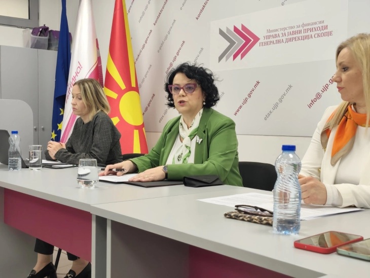 ПЕТРОВА: УЈП не воведува нов данок, туку спроведува постоечки закон, во 2020 г. 5.913 лица биле задолжени аконтативно, а кај 5.614 лица било утврдено дека приливите не се оданочиви