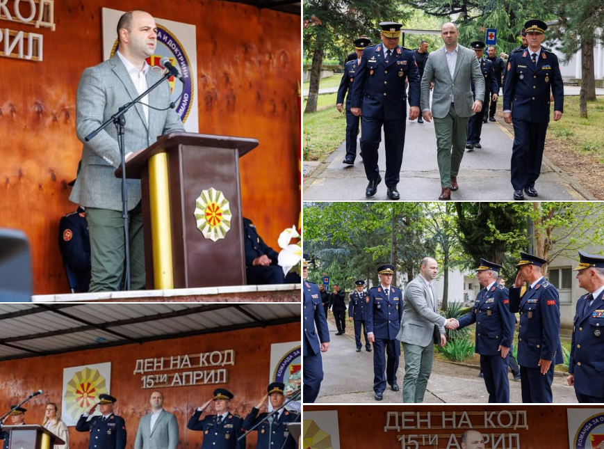 МИСАЈЛОВСКИ: Командата за обука и доктрини е клучен сегмент во македонската Армија од кој зависи нејзината подготвеност