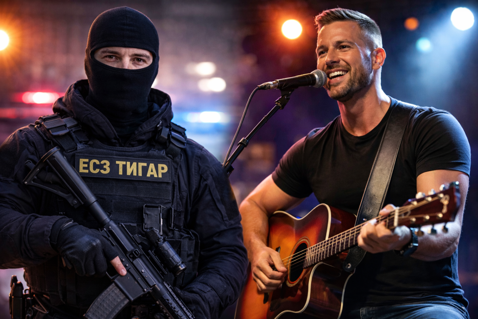 (видео) МАКЕДОНЕЦ ВО САД: Од елитен Тигар во Македонија, Тоше Гинчевски стана специјалец во Чикаго, но и специјалец на гитарата и песната