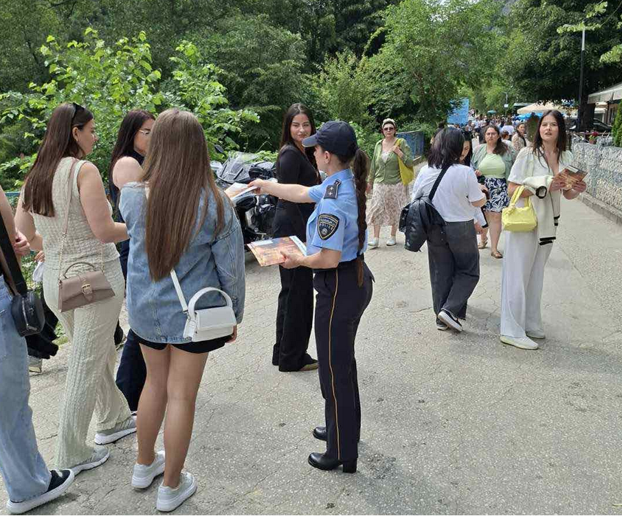 Полицијата со едукативна акција против шумските пожари во Сарај