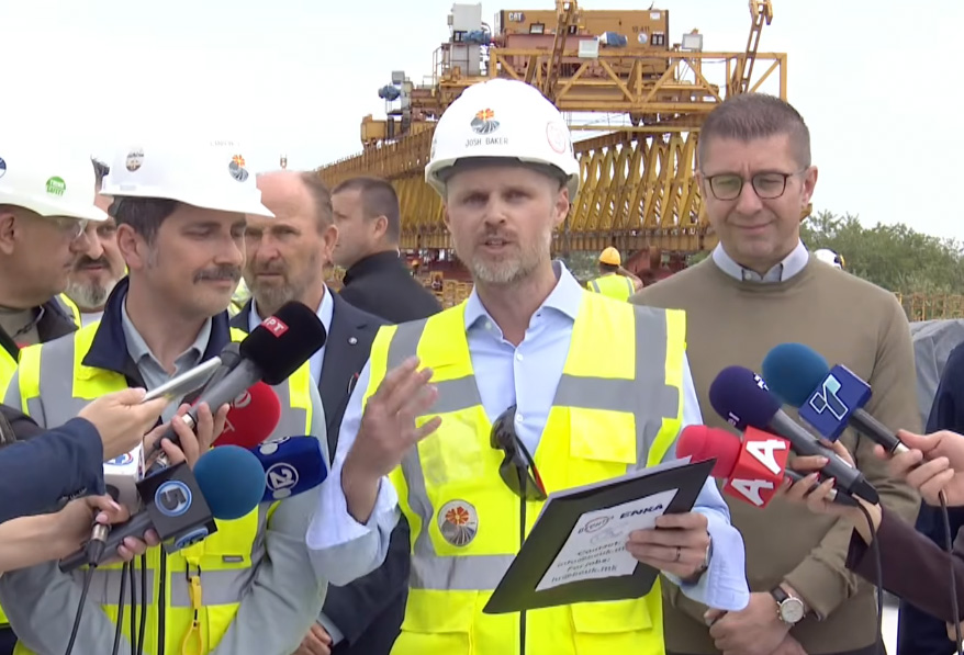 БЕХТЕЛ И ЕНКА: Имаме активен напредок во изградбата на повеќе од 50 километри од трасата на автопатите на коридорите 8 и 10д