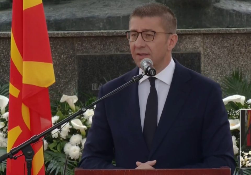 МИЦКОСКИ: Европа е нашиот единствен пат, но на тој пат нема да правиме пазар со идентитетот и пазар со нашето достоинство