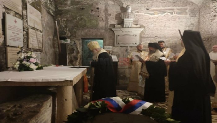 Г.Г. СТЕФАН НА МОЛЕБЕНОТ ЗА СВ. КИРИЛ: Вашето дело не исчезна со вековите, вашата жртва раѓа нови плодови