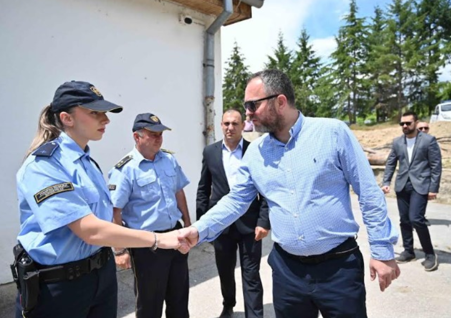 Тошковски, Рокас и Григоријан во посета на „Маркова Нога“: Отворањето на граничниот премин ќе донесе нови можности за развој, поврзаност и соработка