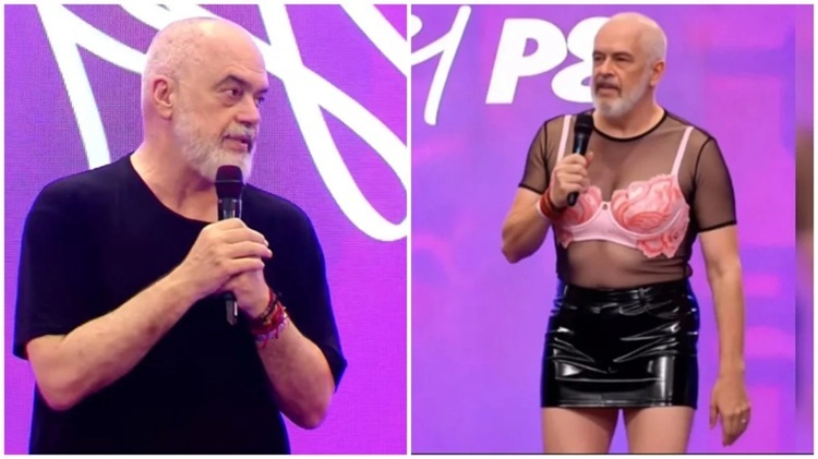 РАМА ВО ВИДЕО КАКО ТРАВЕСТИТ: „Кој и да го направил, секоја му чест“, напиша Рама под објавата и плаче од смеење