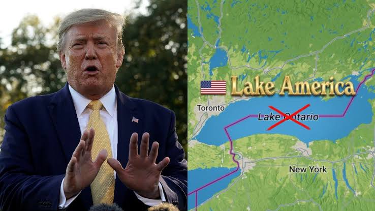 Трамп го смени името на езерото Онтарио на границата со Канада, премиерот Карни вели дека ќе го користат вековното име