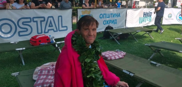 Италијанецот Алесио Окипинти победник на 39. Охридски пливачки маратон