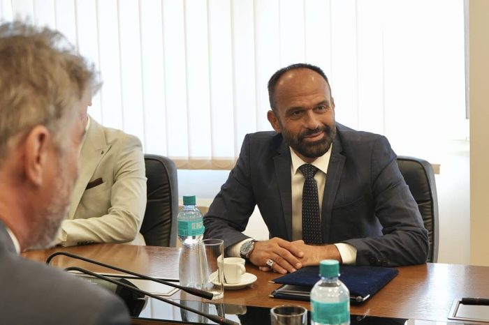 Работна средба на министерот за правда со претставници на европскиот Проект за владеење на правото