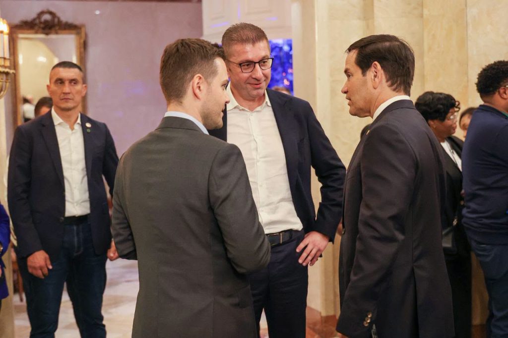 МИЦКОСКИ СО РУБИО: Продолжуваме да го јакнеме македонско-американското стратешко партнерство и да создаваме нови можности
