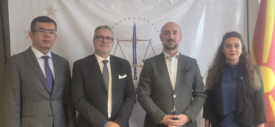 Савески на средба со претставници на Канцеларијата на ОН за борба против дрога и криминал