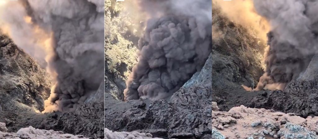 (ВИДЕО) Ерупцијата на Етна повторно го затвори аеродромот во Катанија, откажани сите летови