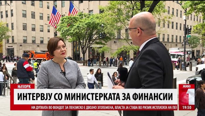 ДИМИТРИЕСКА-КОЧОСКА: Состојбите се следат, растот, дефицитот и задолжувањата до крајот на годината согласно проекциите
