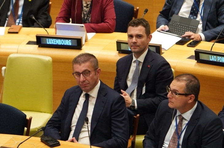 МИЦКОСКИ ВО ОН: Со гордост ја претставуваме Македонија на Генералното собрание во Њујорк, местото каде се носат важни одлуки