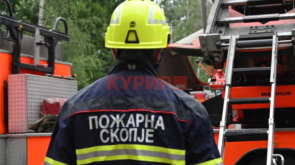 Гори магацин за бои и лакови во Железара, 20 пожарникари се борат со огнот