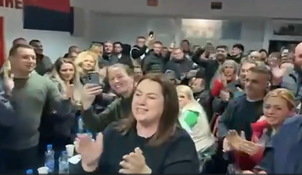 (видео) ВМРО-ДПМНЕ НАСПРОТИ СДСМ 4 СПРЕМА 1: Убедливо водство на Стојанчо Радичевски, се слави во Брвеница