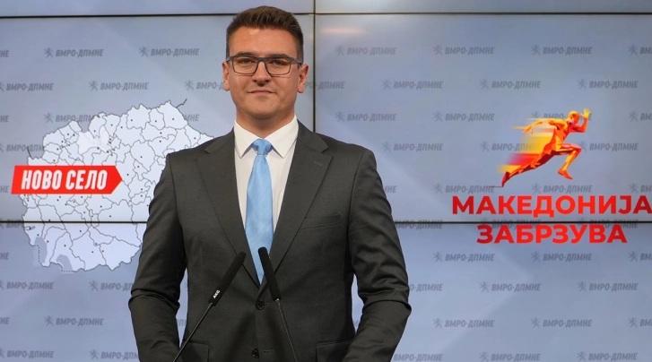 БОЖИНОВ: Нов цевковод од 8,9 километри, целосно покривање на пазарот и асфалтирање на улици за развој на Ново Село