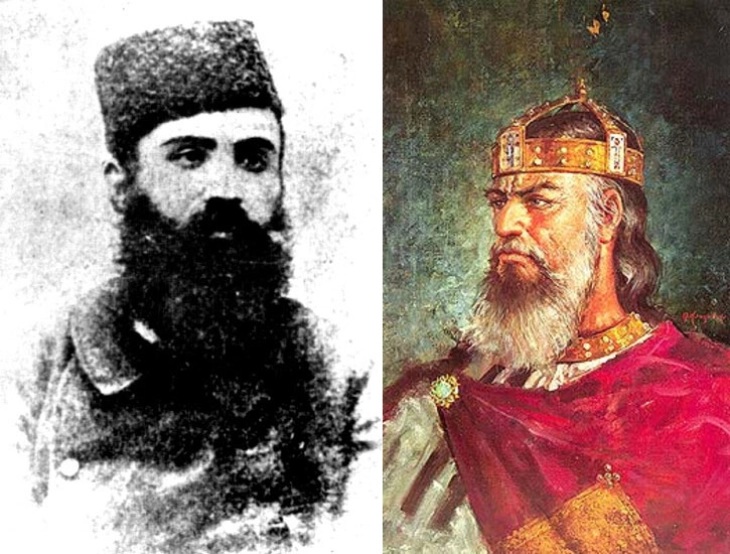 ЛИКОТ НА ЦАР САМУИЛ: Охридскиот војвода Христо Узунов го користел псевдонимот Самуил, а Самулиовото царство се спомнува и во АСНОМ