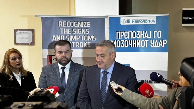 КЛЕКОВСКИ: Со Клиниката за неврологија работиме и на унапредување на патеките на движење на пациентите со мозочен удар, со цел да спасиме повеќе животи