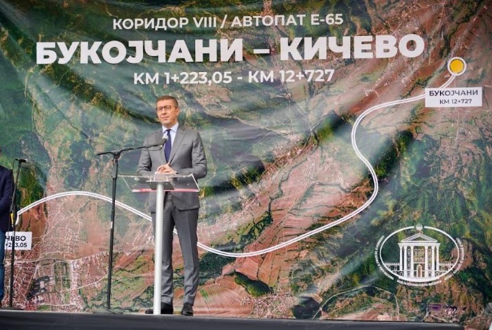 МИЦКОСКИ: Делницата од Букојчани до Кичево ќе го поврзе автопатот кон Охрид, брзината на движење ќе биде од 110 до 130 км на час
