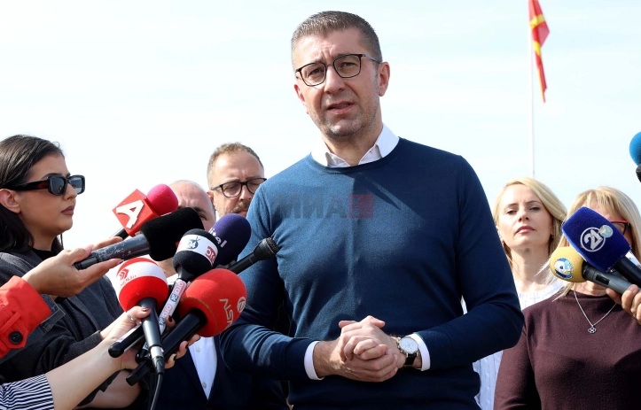 МИЦКОСКИ: Анкетите се лоша вест за оние што одлучија да водат политика со лаги, со клевети, со измислици, со навреди итн.
