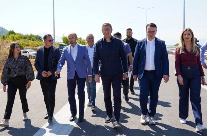 МИЦКОСКИ: Почна изградбата на автопатот Букојчани – Кичево, делата се наша одлика, а развојот на Македонија е наша обврска