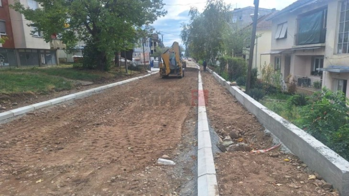 Реконструкција на улиците „Никола Карев“ и „Јаким Стојковски“ во Пробиштип