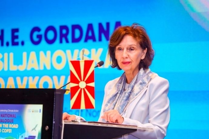 СИЉАНОВСКА-ДАВКОВА ВО ПРЕСРЕТ НА COP31: Климатските обврски да ги претвориме во конкретни инвестиции и мерливи резултати